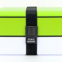 LUNCH BOX 2 LAYERS GREEN 1200 ML