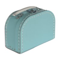koffertje LICHTBLAUW 16 cm