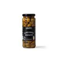 Pitted green olives 340g
