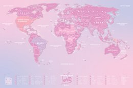 Mappa di viaggio Love World