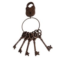 Decoration bunch of keys Brown 12x6x35 cm