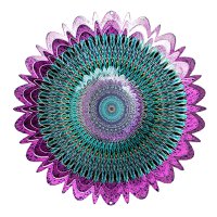 Windspinner, Spin Art, Mandala Galatic, 12MGA300, Ø 30cm