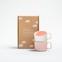 Breeze Party In/Out Stoneware Duo Set Mug 240ml Pink