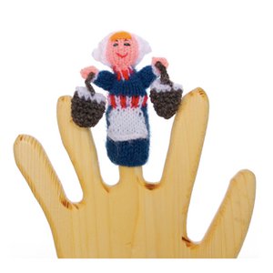 Milchmädchen Fingerpuppe