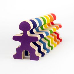 Set di adesivi colorati