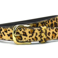 Nehmen Sie den Gürtel Panter Print 30495 -Gold -Colored -Schnalle