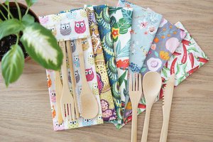 Zero waste kit met Made In France zakje