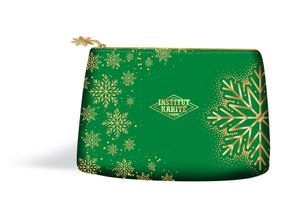 Groene kerst fluwelen etui