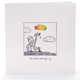 Kleine postzegel: Prettige dag verder