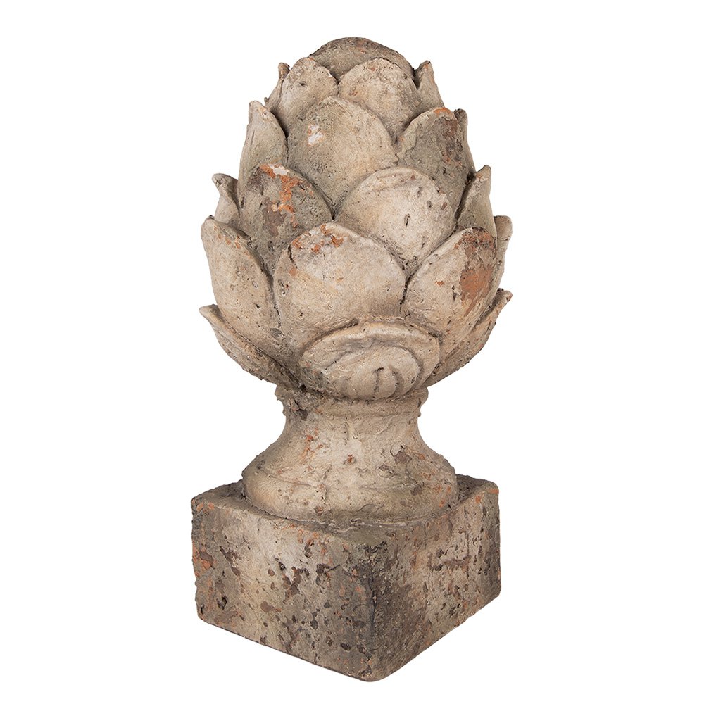 Decoratie Ornament Ø 19x35 cm Beige Keramiek