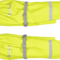 Mud Glove with fleece lining - neon yellow