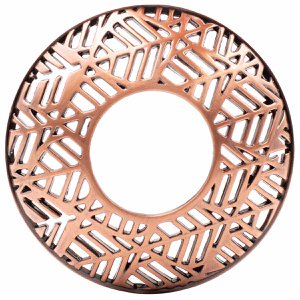 Brandkapje - Blad Koper 8.5cm