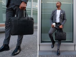 Laptoptaske CAPELLA Midnight sort