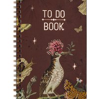 Pimpelmees to do book - marron FSC