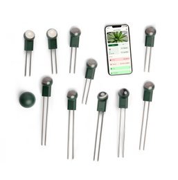 Set of 10 FYTA Beams with Wi-Fi Hub and pH-Kit for a grow kit. Includes various components for indoor gardening.