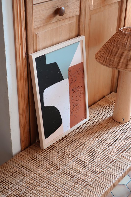 Byplakat nr. 01 signeret kunstpapirtryk