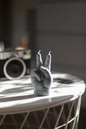 Baby PEACE lys grå