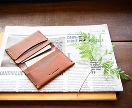 Leather "Navigo" card holder