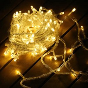 10 meter lichtslingers met 8 functies daglicht-kerstverlichting
