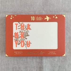Notecard Set / Riso printing / Thanks you / sustainable