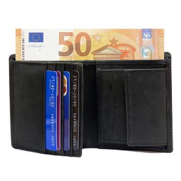 Pung Mænd - Pung Mænd - Arrigo Pung - Billfold model i 3 farver Buffalo Læder