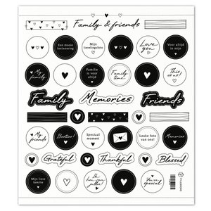 Fyllbooks Stickerbogen Familie und Freunde