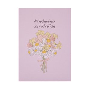 Cosmea-Blumensaat -Wir-schenken-uns-nichts-Tüte