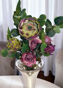 Deko Eukalyptus grün VE 24