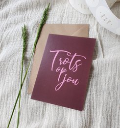A6 Postkarte || Stolz auf dich