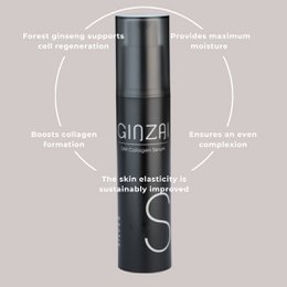 Sérum facial de colágeno 24H con ginseng