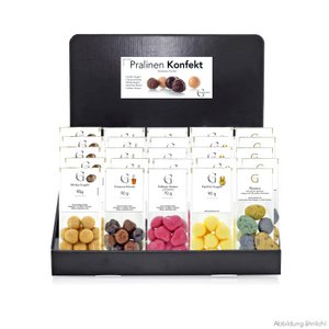 Chocolade snoepgoed – display (inhoud 42 stuks)