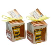 Wenskaarsje Met Bedeltje - "Nieuwe Woning"