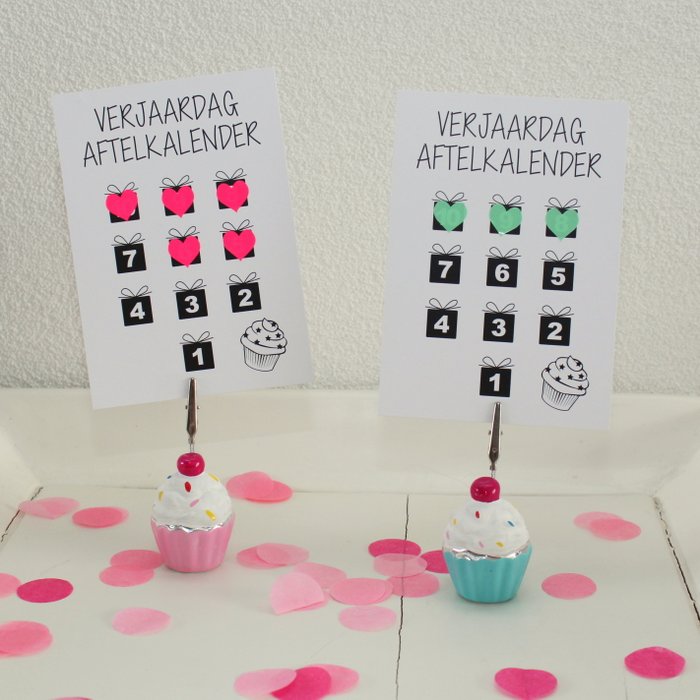 Aftelkalender vakantie