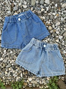 Neue Denim -Shorts