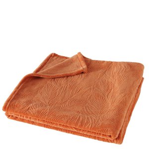 Boltze Home Woondeken oranje 160cm