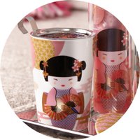 porcelain mug TEAEVE® "New Little Geisha rose"