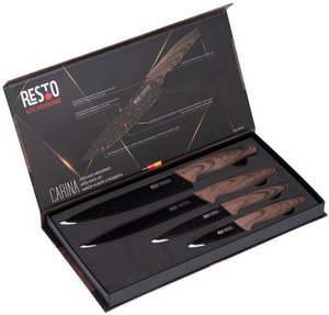 RESTO 95501 Carina Luxury Knife Set - 4 pieces - In gift packaging