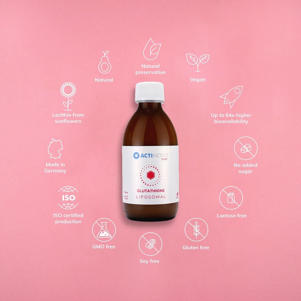 actinovo glutathione ActiNovo Online Wholesale main image 1