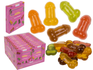 Willy gummy, ca. 100g per pack,