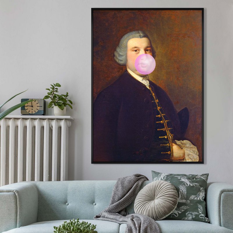 Bubblegum Gent Print
