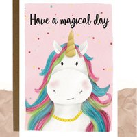 Postkaart - Magical Unicorn