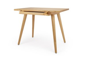 »Nikklas« - Exclusive secretary made of the finest oak wood with a honey look