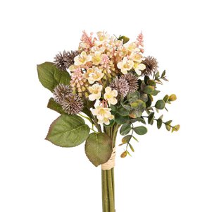 Strauß Wildblumen cremefarben