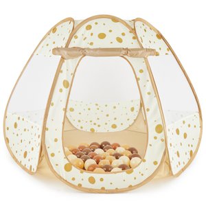 Pop -up speelt -tent en Ballebad -stippen met 50 ballen