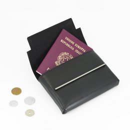 FRAME clutch bag - black rhodium