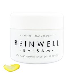 Comfrey balm, a natural body lotion with soothing and moisturizing properties. Contains comfrey, a plant known for its skin-healing benefits.