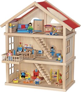 Poppenhuis - 3 Etagenhuis