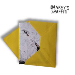Carte de voeux Banksy - Rat de Champagne