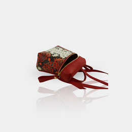 Bolso bandolera / mochila de piel ''JERSEY''