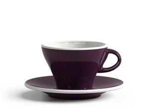 CUP AND SAUCERS 240 CC VIOLET